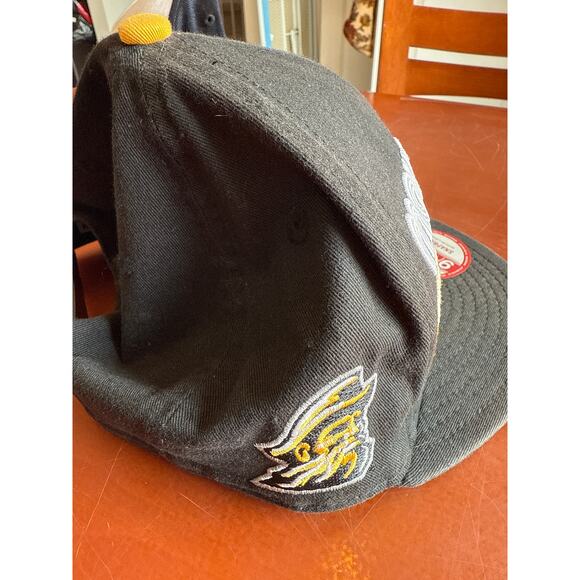 New Era Appalachian State Mountaineers Snapback Hat Black Gold - Picture 3 of 6